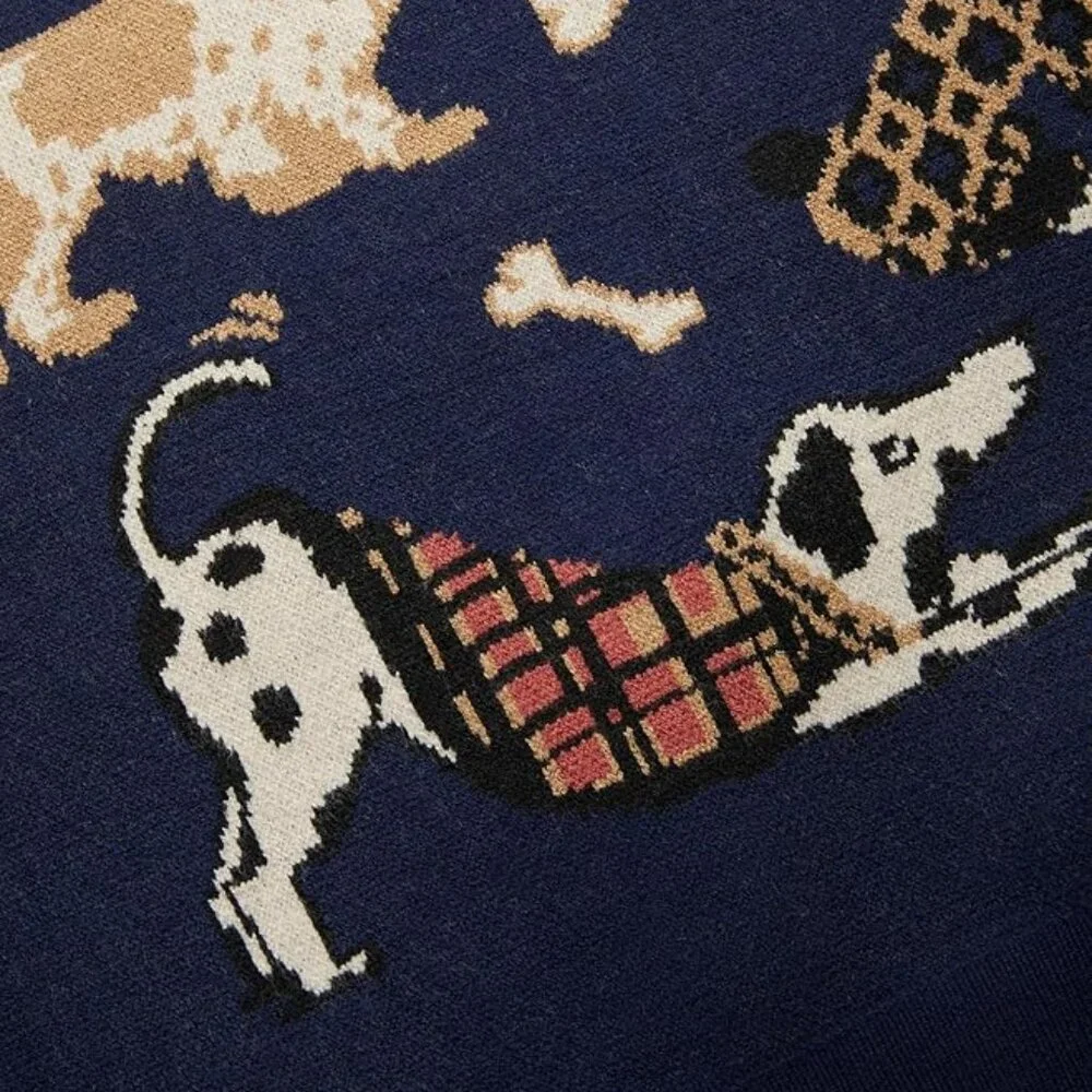 CIDER Women’s Dog Sweater Knit Vest Knit - Size Medium - Picture 2 of 3